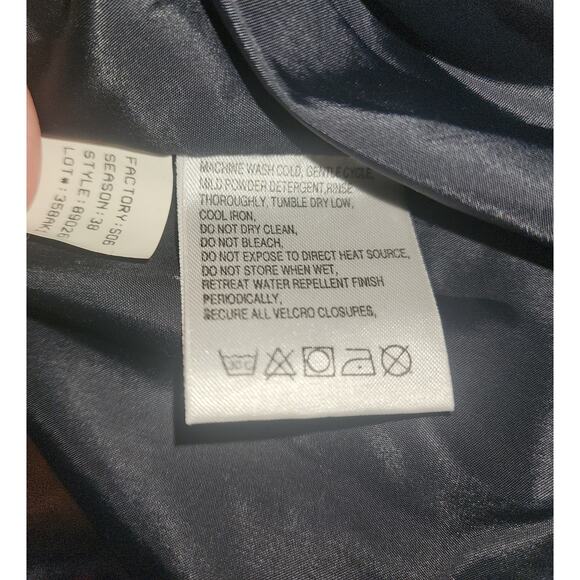 Vintage 90s The North Face Gore-Tex Yellow Grey Ski Jacket Women's Sz M EUC - Picture 7 of 11